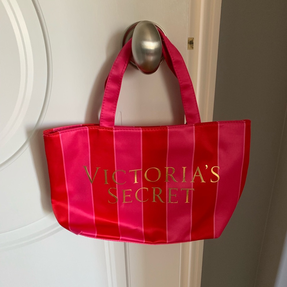 Small Victoria’s Secret Satin mini tote